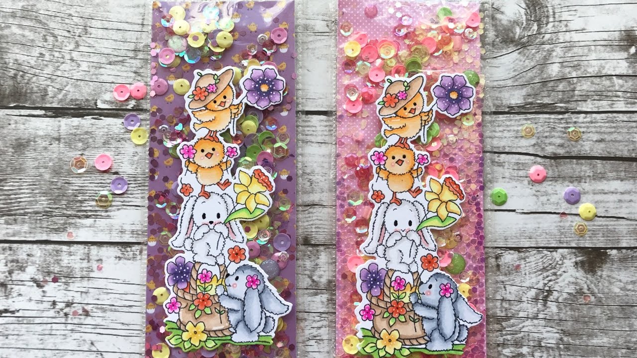Shaker Bookmark Process Video - Your Next Stamp (Stamp Create Repeat Series)