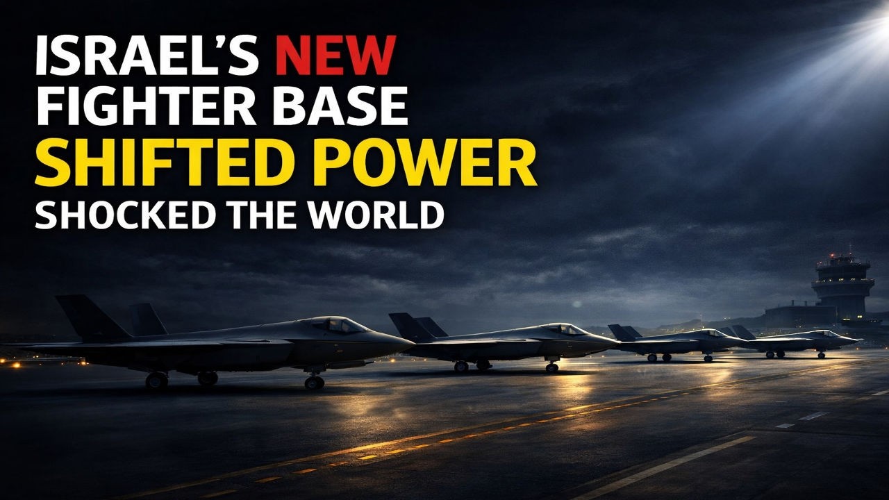 Israel’s New Fighter Base Shifted Power Shocked the World