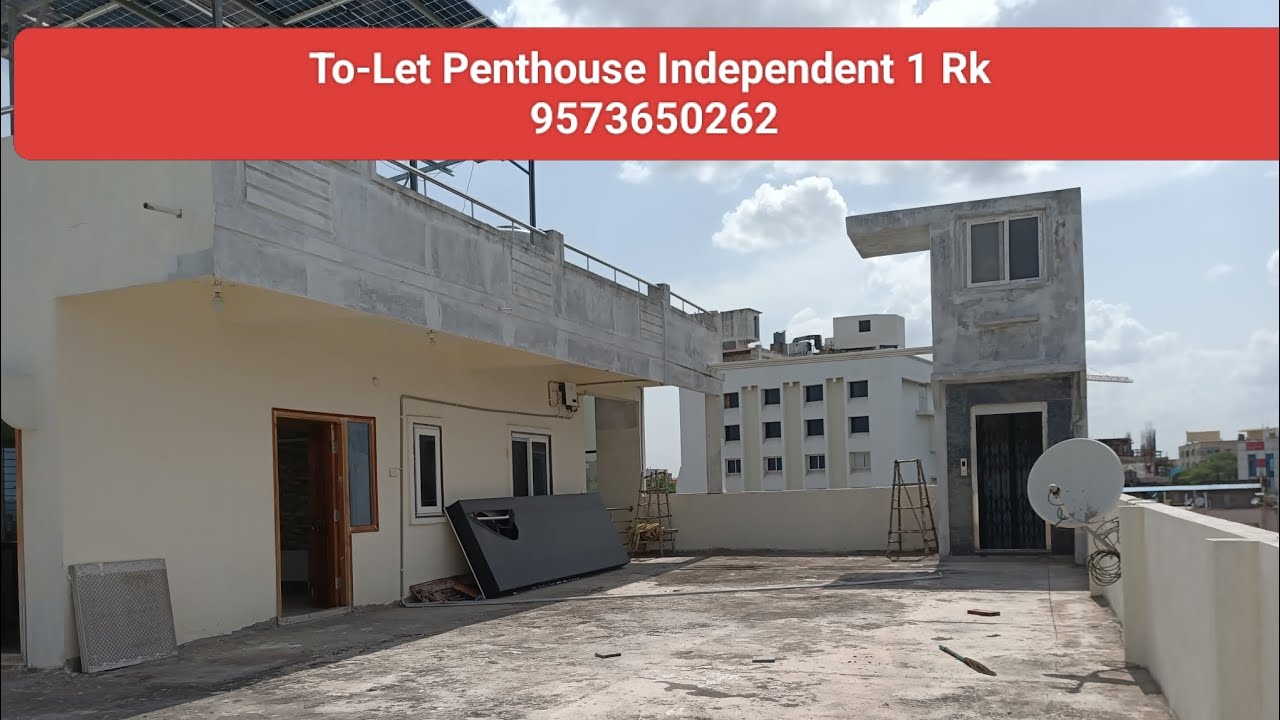 Penthouse 1RK To-Let Suitable For offices or Residence Purpose In Prime Location