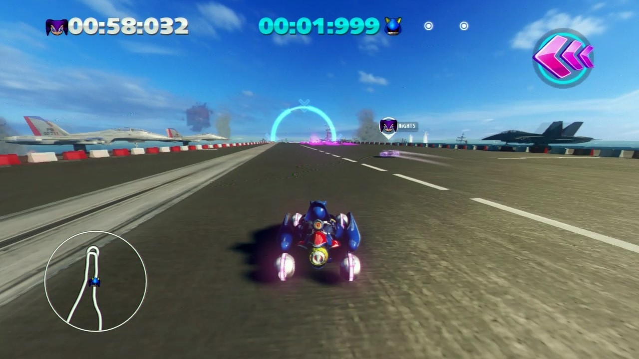 Sonic & All-Stars Racing Transformed (PS3) Sprint Challenges (Expert)