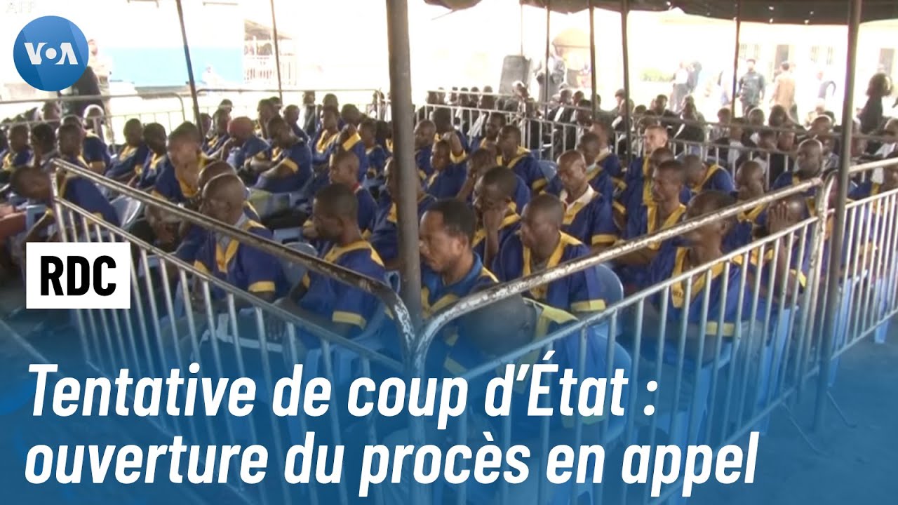 RDC : Le procès en appel de la tentative de coup d'État s'ouvre à Kinshasa