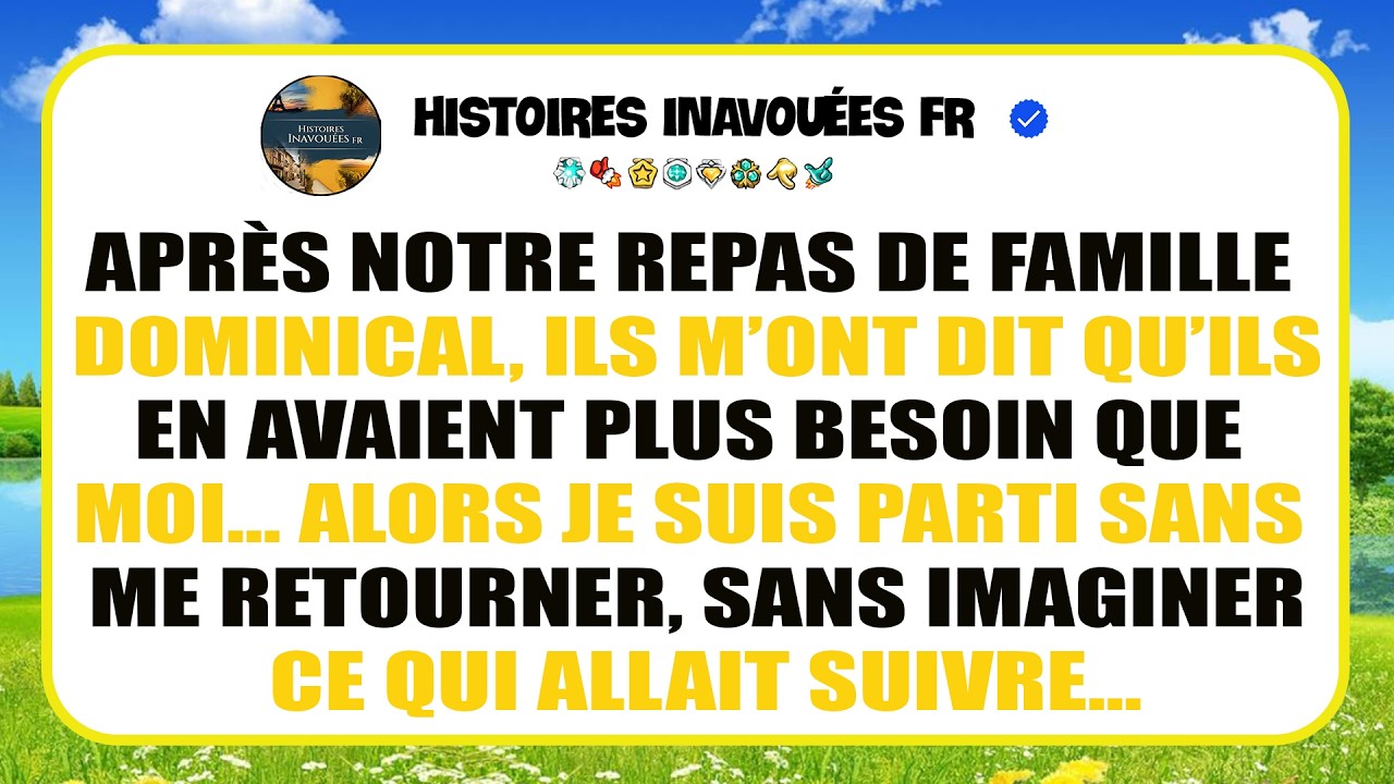 Après La Réunion, J’ai Vu Mon Compte Vidé. Mon Beau-frère A Dit Qu’ils En Avaient Besoin…