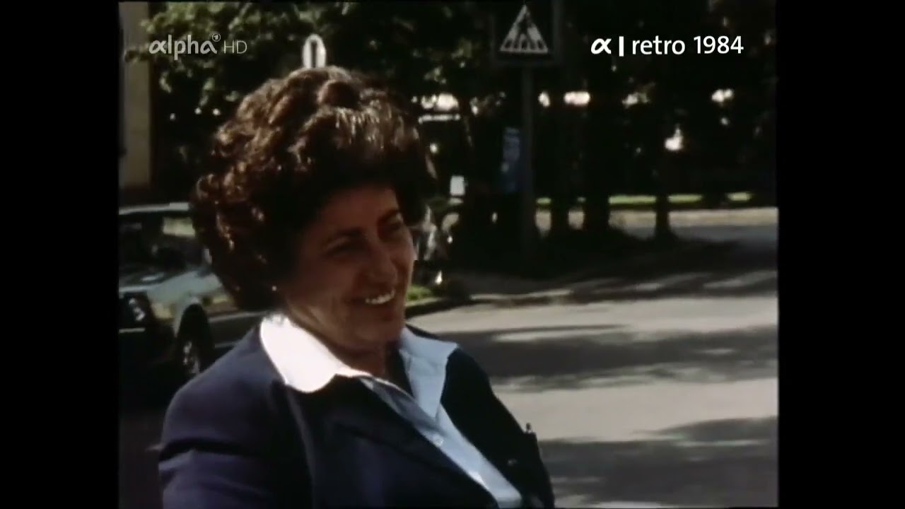 Beruf Straßenbahnfahrerin in München (BRD 1984)