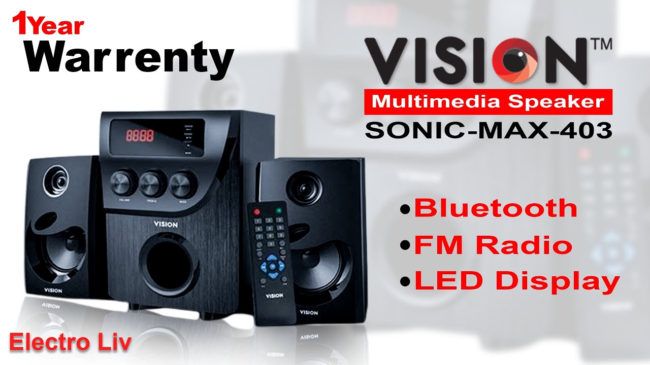 অবিশ্বাস্য মুল্যে ভিশনের সেরা স্পিকার  | Vision Speaker VNS 403 | Vision Speaker price in bd | RFL