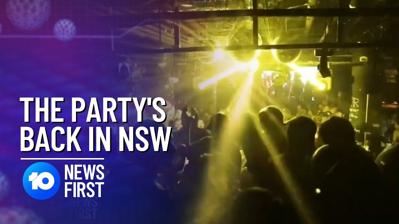 NSW COVID-19 Restrictions Easing: Dancing Allowed, No Cap At Weddings | 10 News First
