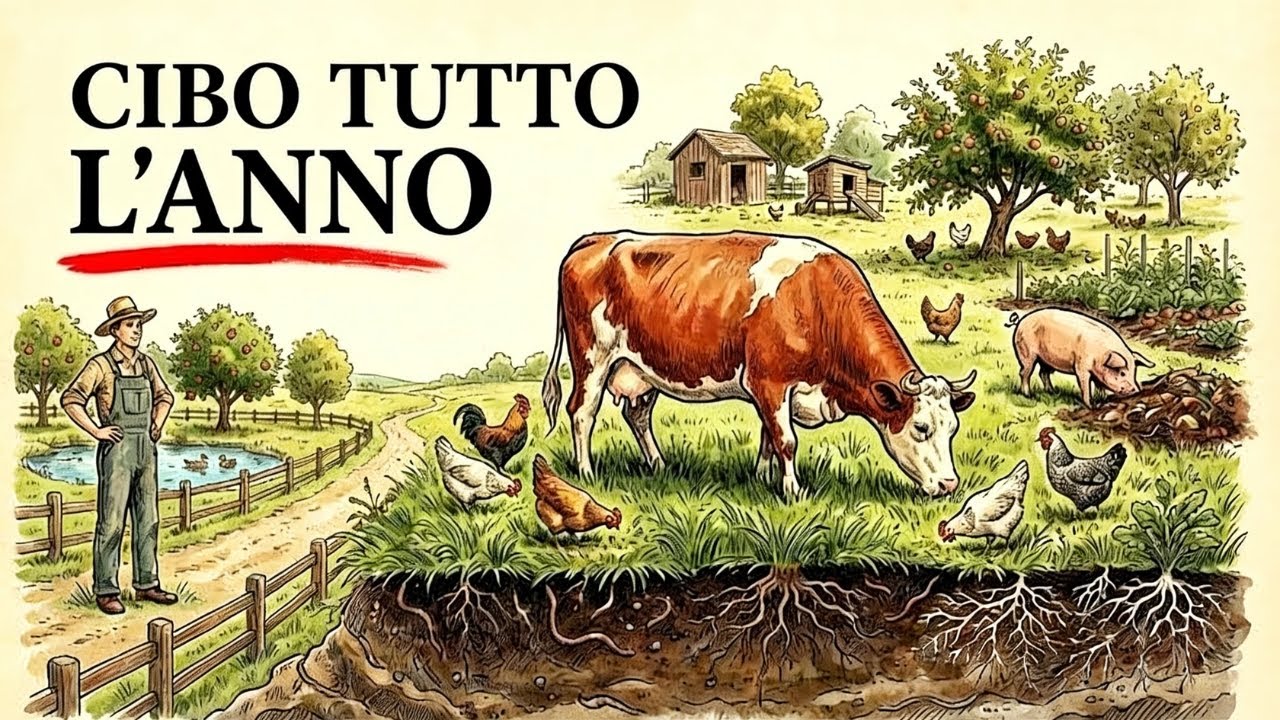 Nutri la Tua Famiglia Tutto l'Anno: Il Sistema della Fattoria con Allevamento al Pascolo
