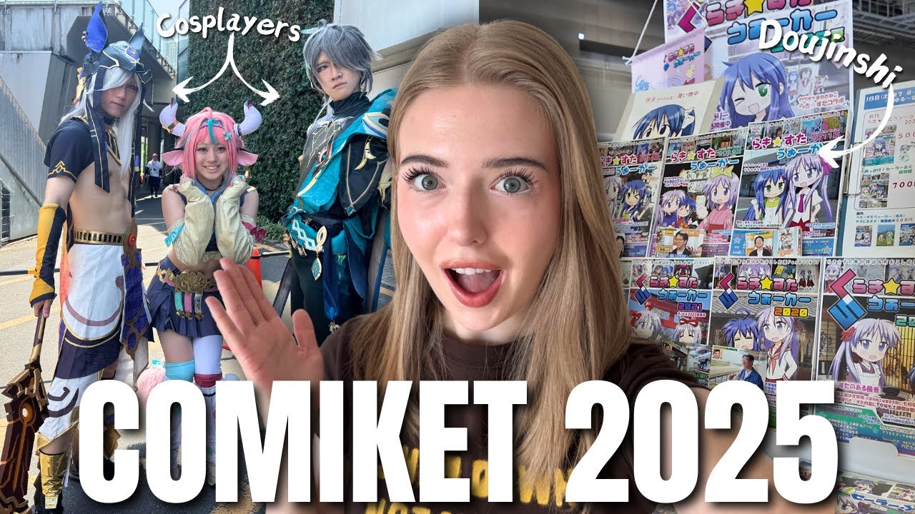 I went to Japan's BIGGEST OTAKU EVENT!! (Comiket Summer 2025 Vlog)