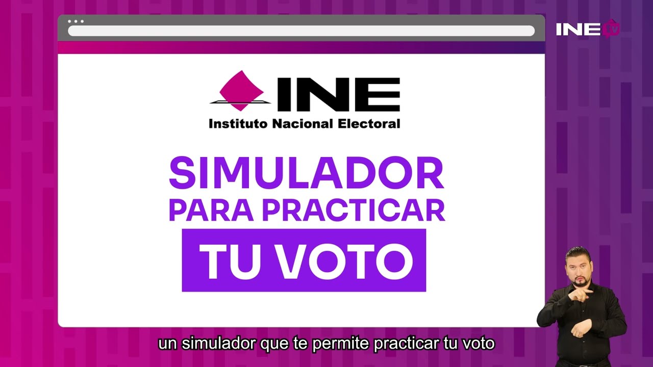 ¡Practica tu voto para las elecciones del Poder Judicial!