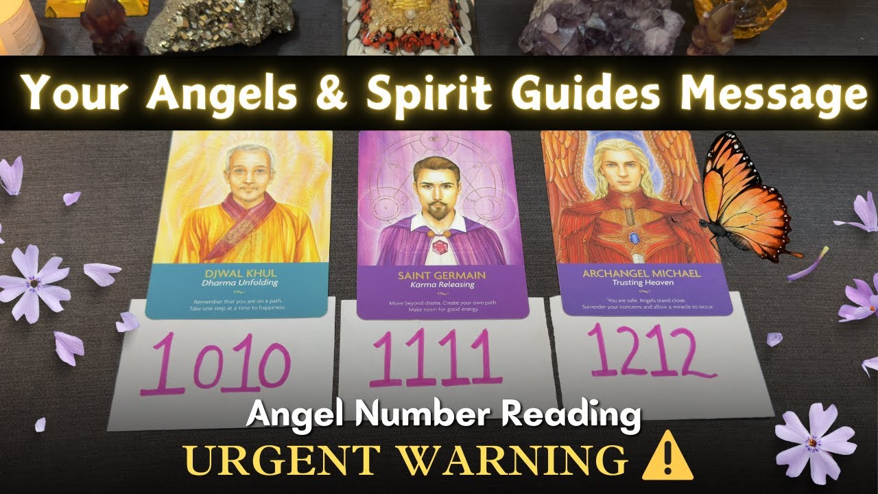 🦋Your Spirit Guides Have an Urgent Message for You (1010 - 1111 - 1212) Angel Number Reading #tarot