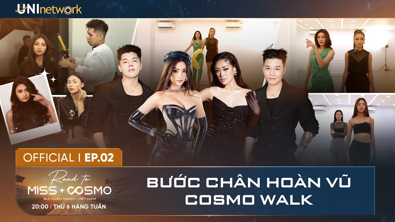 RTMCO24 Ep 2 Full |Xuân Hạnh nâng BƯỚC CHÂN HOÀN VŨ,được Khánh Vân truyền lửa chinh chiến Miss Cosmo