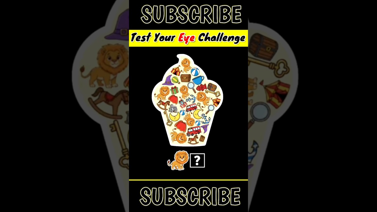 Test your eye challenge | Eye test puzzle | তোমার চোখ কত দ্রুত কাজ করে? 