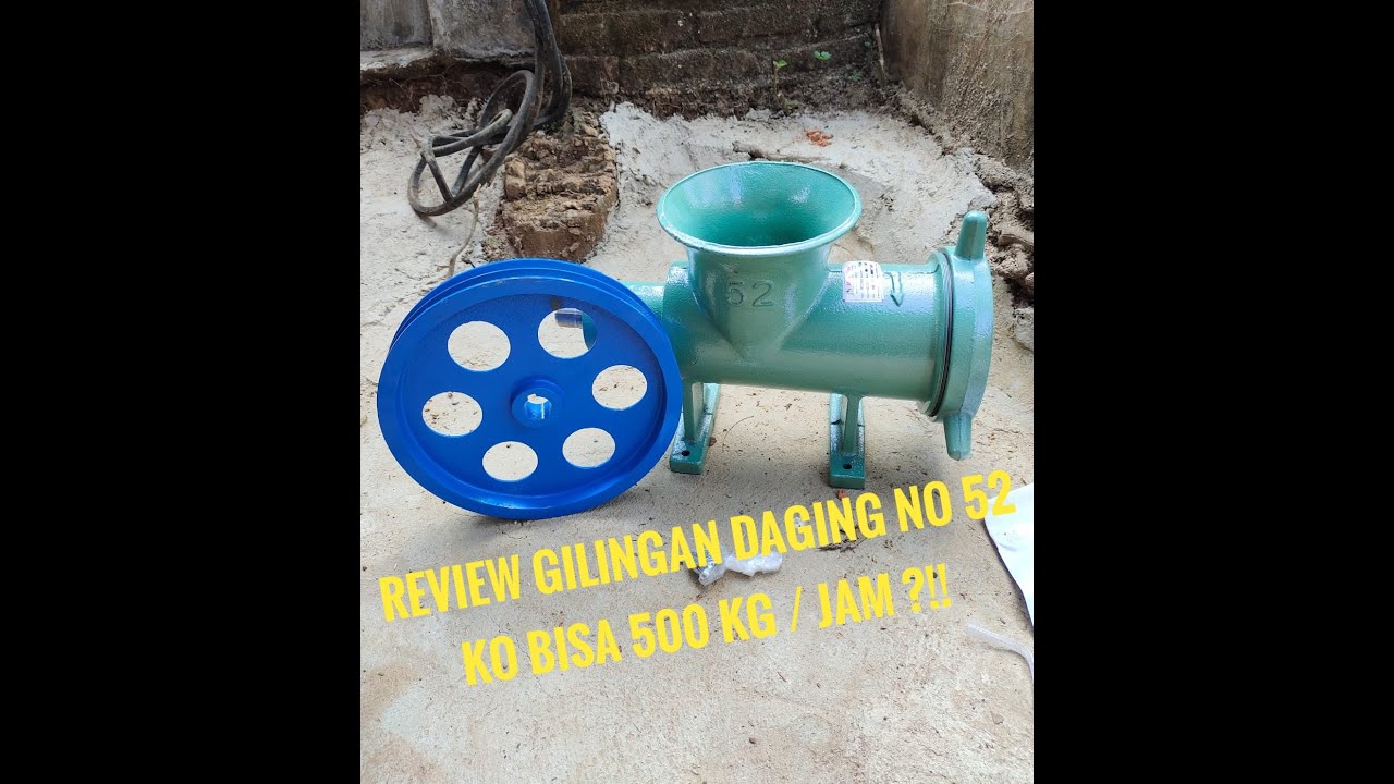 MESIN GILING DAGING MAHKOTA NO 52