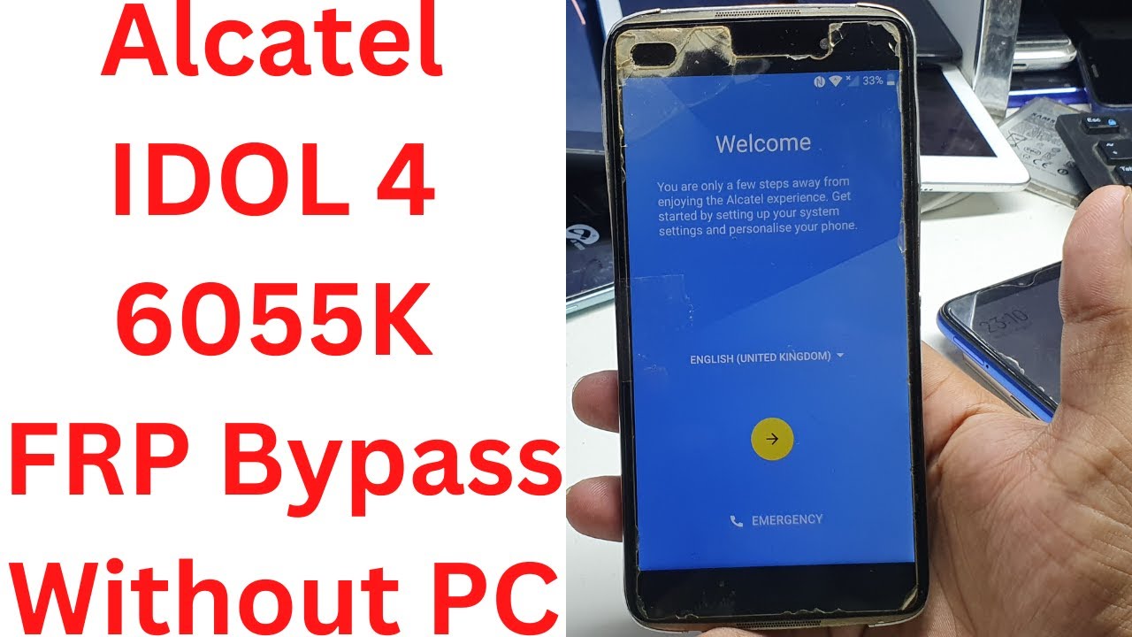 Alcatel IDOL 4 6055K FRP Bypass Without PC || alcatel 6055k frp unlock || alcatel idol 4 frp bypass
