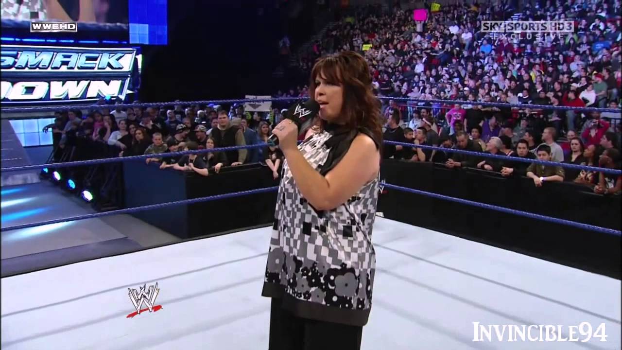 2009.02.20 - Smackdown - Vickie Guerrero & Vladimir Kozlov in ring promo