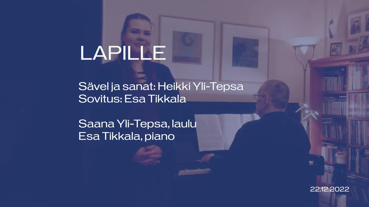 LAPILLE säv.&san. Heikki Yli-Tepsa, sov. dir.mus. Esa Tikkala