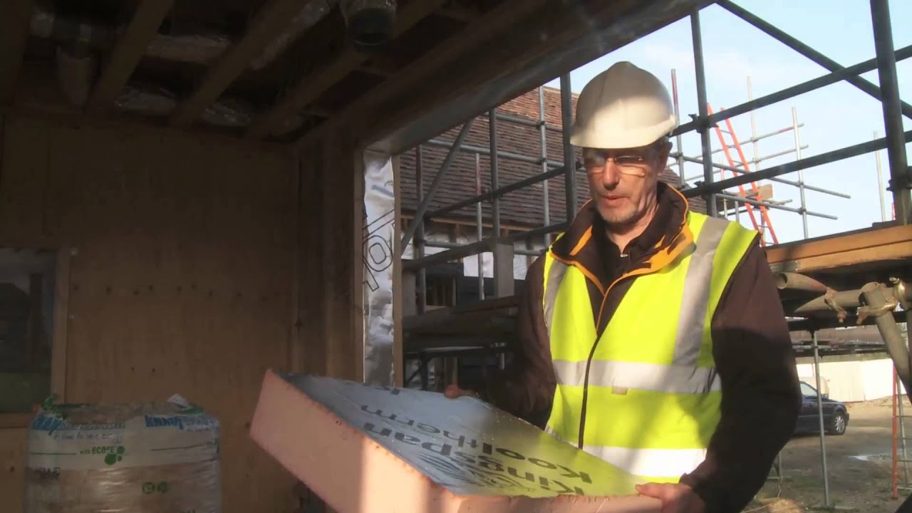 Self build a Potton barn update 5 - First fix completion and insulation added to timber frame walls