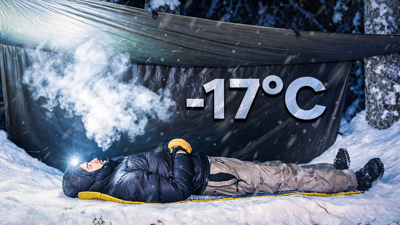 Miegojau Miške Be Palapinės Ir Žvejojau Ant Ledo
