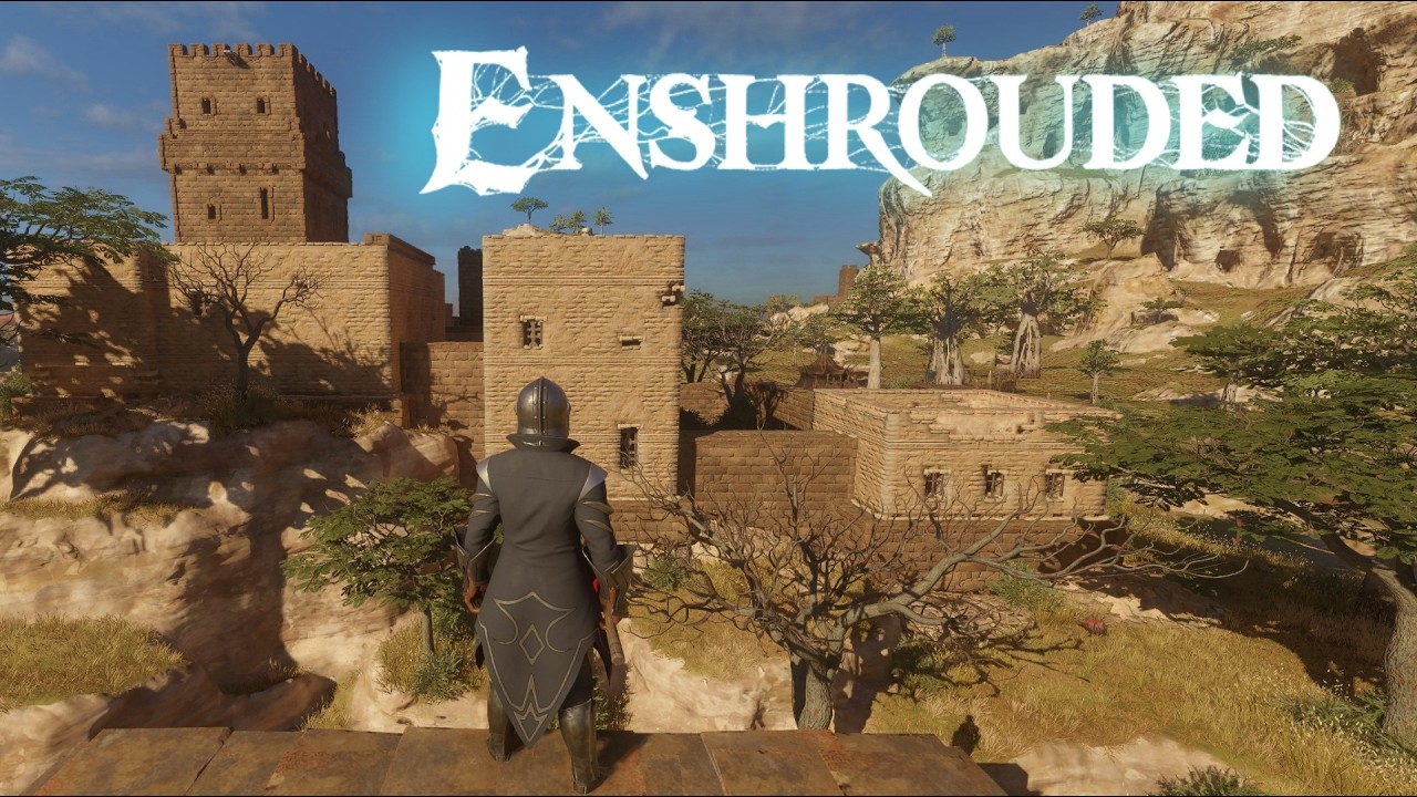 🔴Building a Castle & Questing in Enshrouded | First Time Playing This Survival Co-op RPG