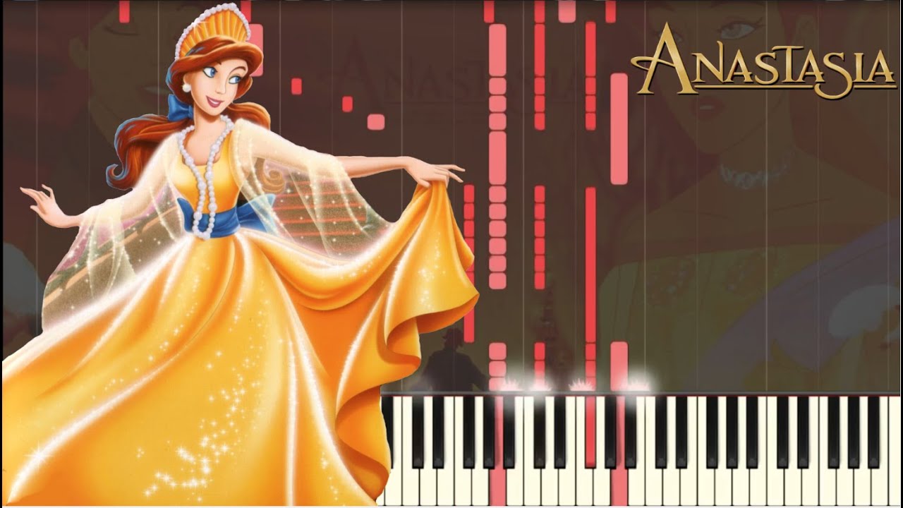 Anastasia - Once Upon a December [Piano Tutorial] (Synthesia) // Kyle Landry + SHEETS/MIDI
