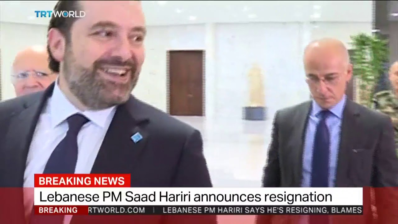 Lebanon's PM Hariri resigns, saying his life in danger