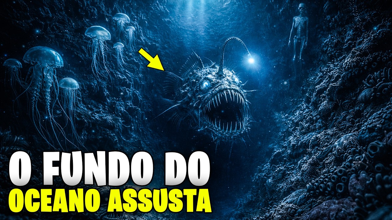 O oceano profundo: quanto mais você desce, mais a vida deixa de fazer sentido