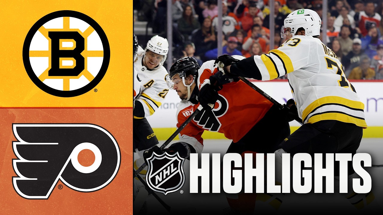 Bruins kontra Flyers | Najważniejsze momenty NHL | 5 kwietnia 2026 r.