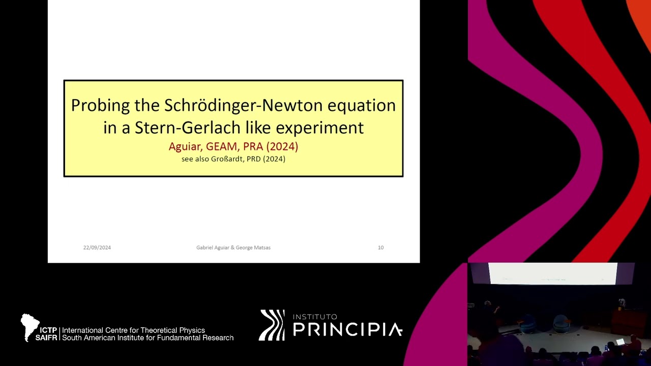 George Matsas: Proposal for testing the Schrödinger-Newton equation