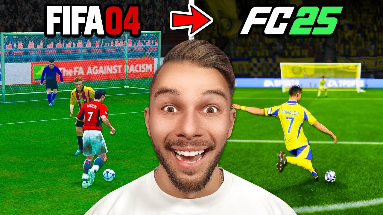 Εβαλα 1 Γκολ Με Τον Ronaldo Σε Κάθε FIFA! (04-25)