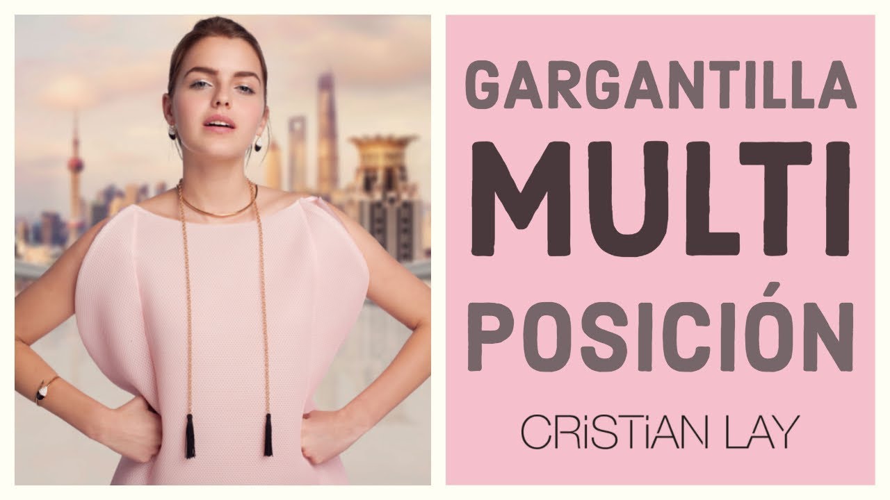 Gargantilla multiposici&oacute;n de tendencia - Cristian Lay
