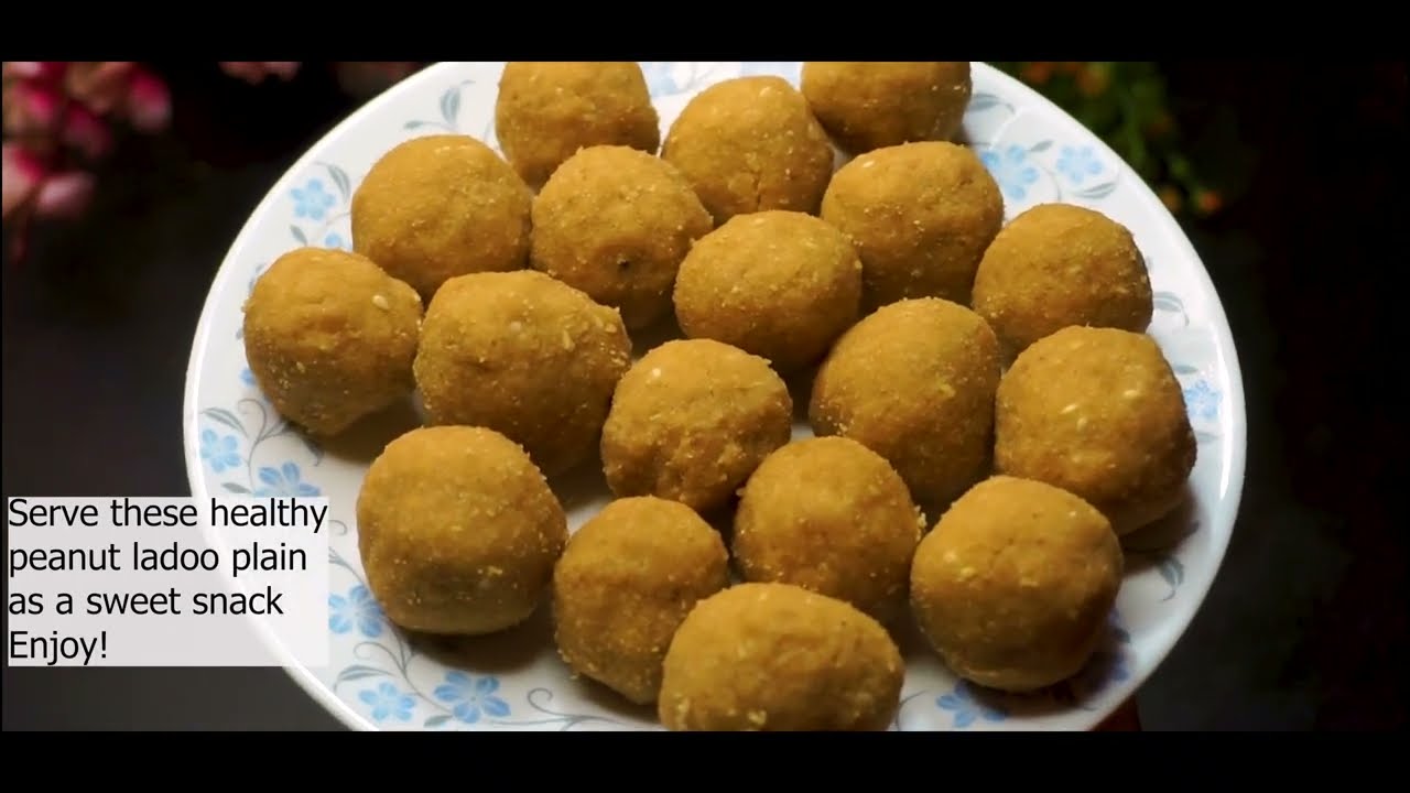 Peanut Ladoo Recipe | Instant Healthy Protein Ladoo | Peanut Laddu | Healthy Snacks for Kids, Adults