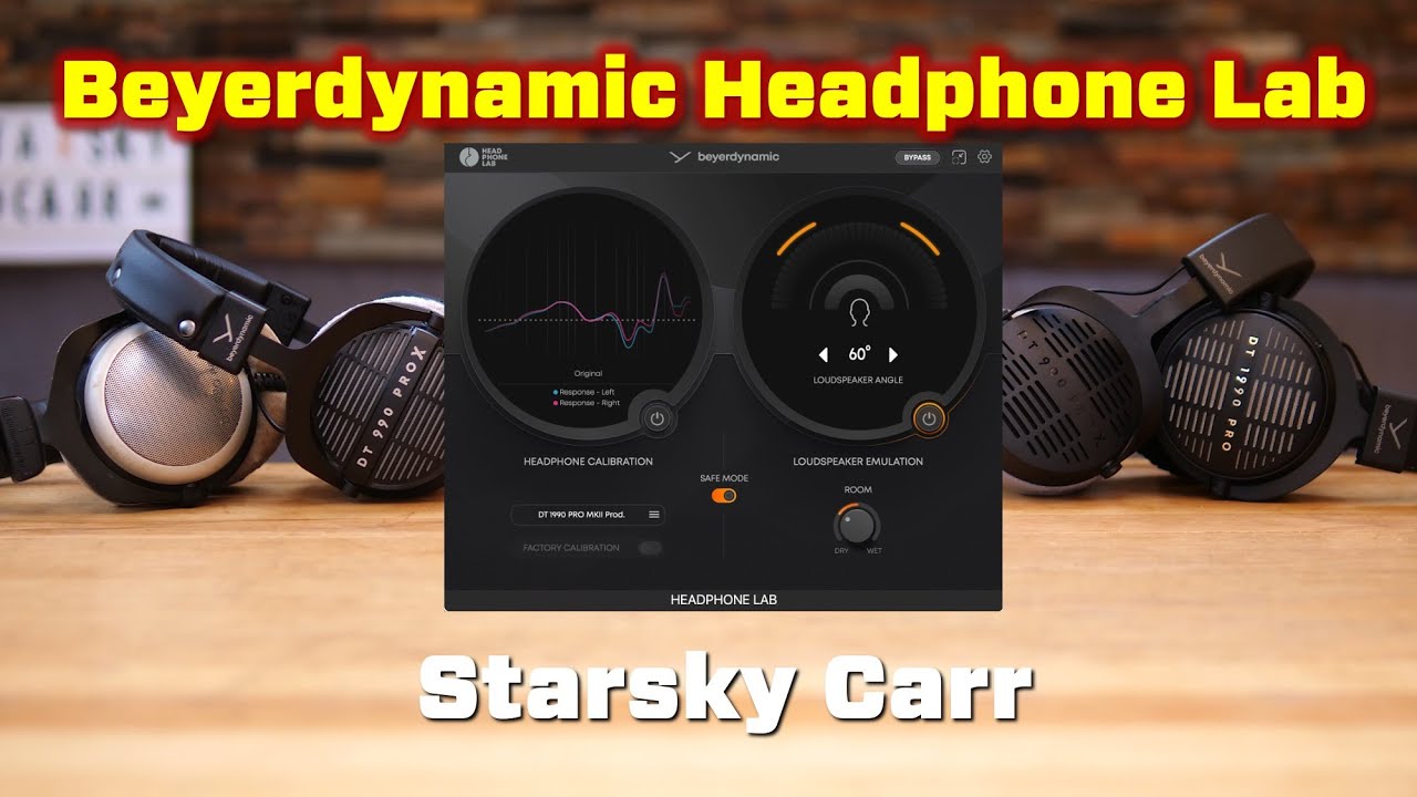 Beyerdynamic Headphone Lab - Calibration and Room/Speaker Emulation