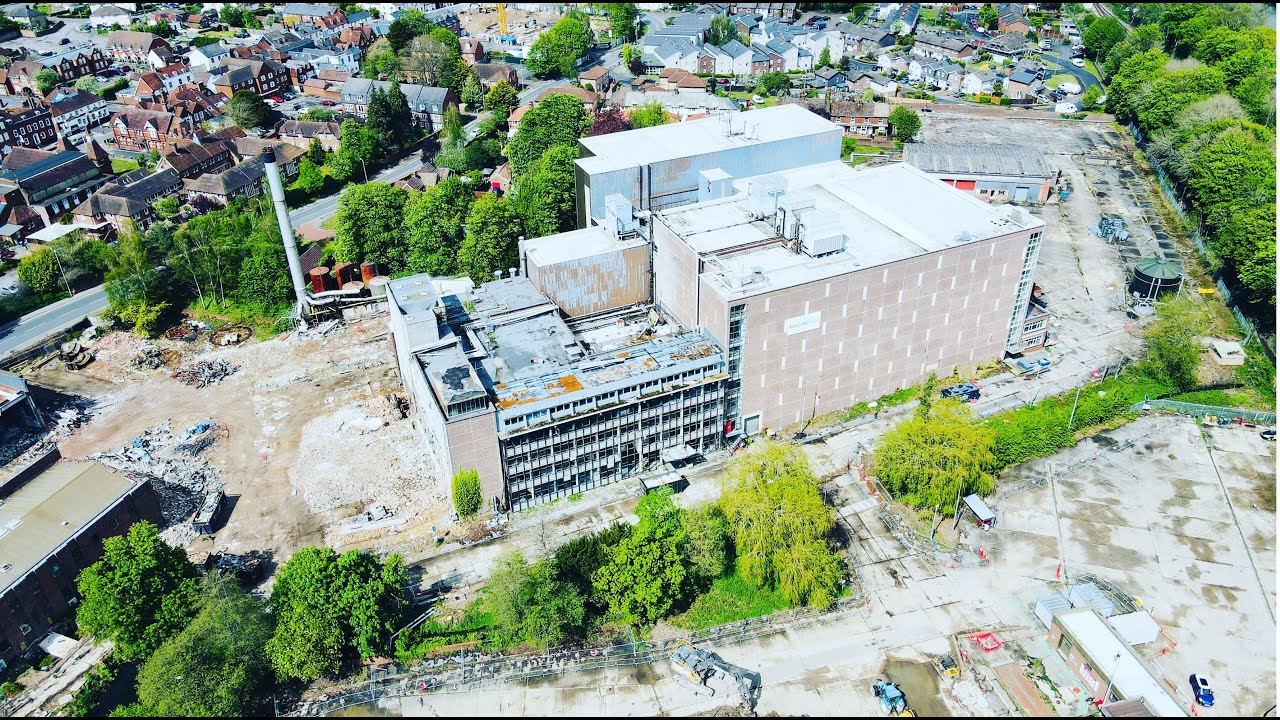 Abandoned Brewery, Alton | Drone explore