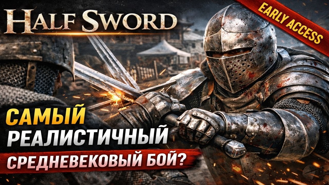 ⚔️ Half Sword — Самый реалистичный средневековый бой? | Early Access