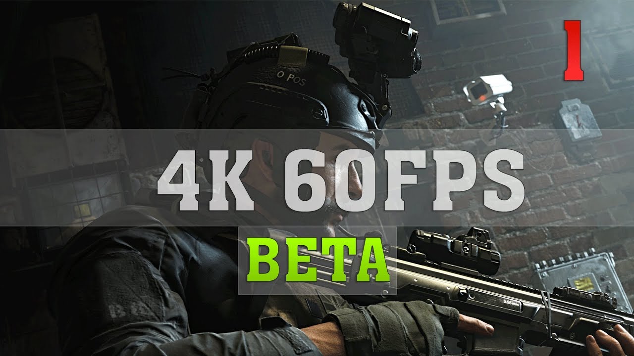Call of Duty Modern Warfare (2019) Beta 4K PC Gameplay No. 1 | RTX Titan | ThirtyIR