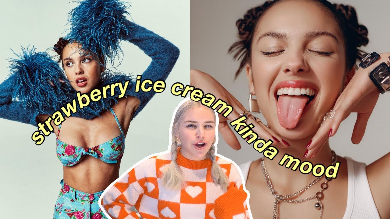 EATING LIKE OLIVIA RODRIGO FOR A DAY *our SOUR prom VEGETARIAN QUEEN* diet, wardrobe, gen z ICON