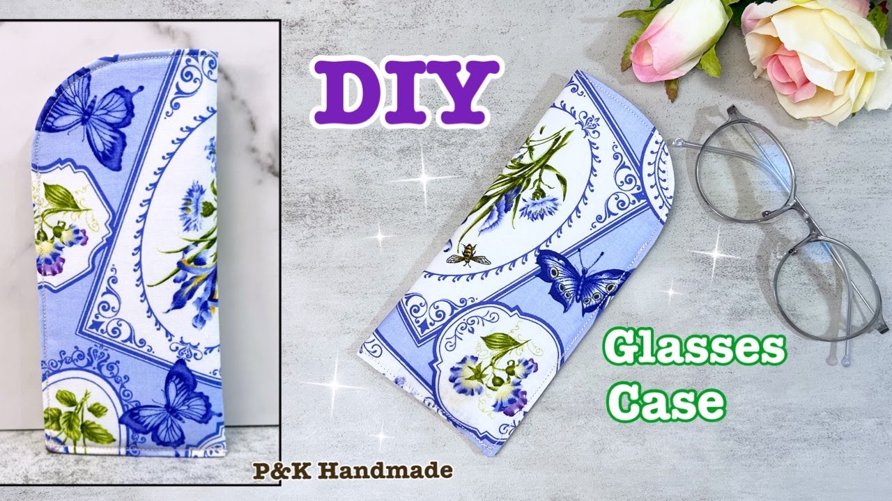 So  Cute! How to Make A Glasses Case😎