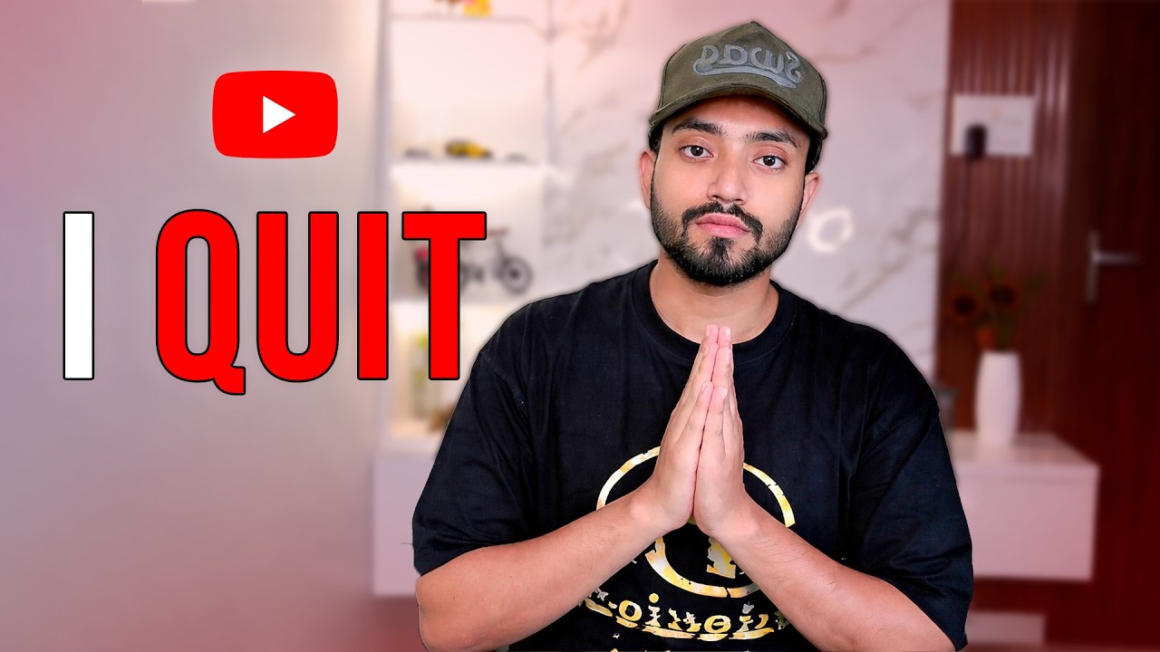 Why I Had to Quit YouTube