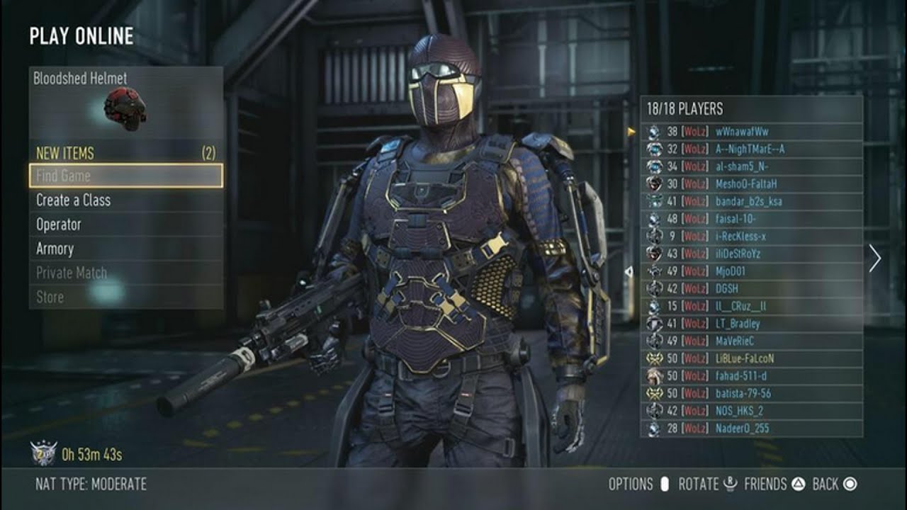 #2 Call of Duty Advanced Warfare Max Clan Level #WoLz 1st