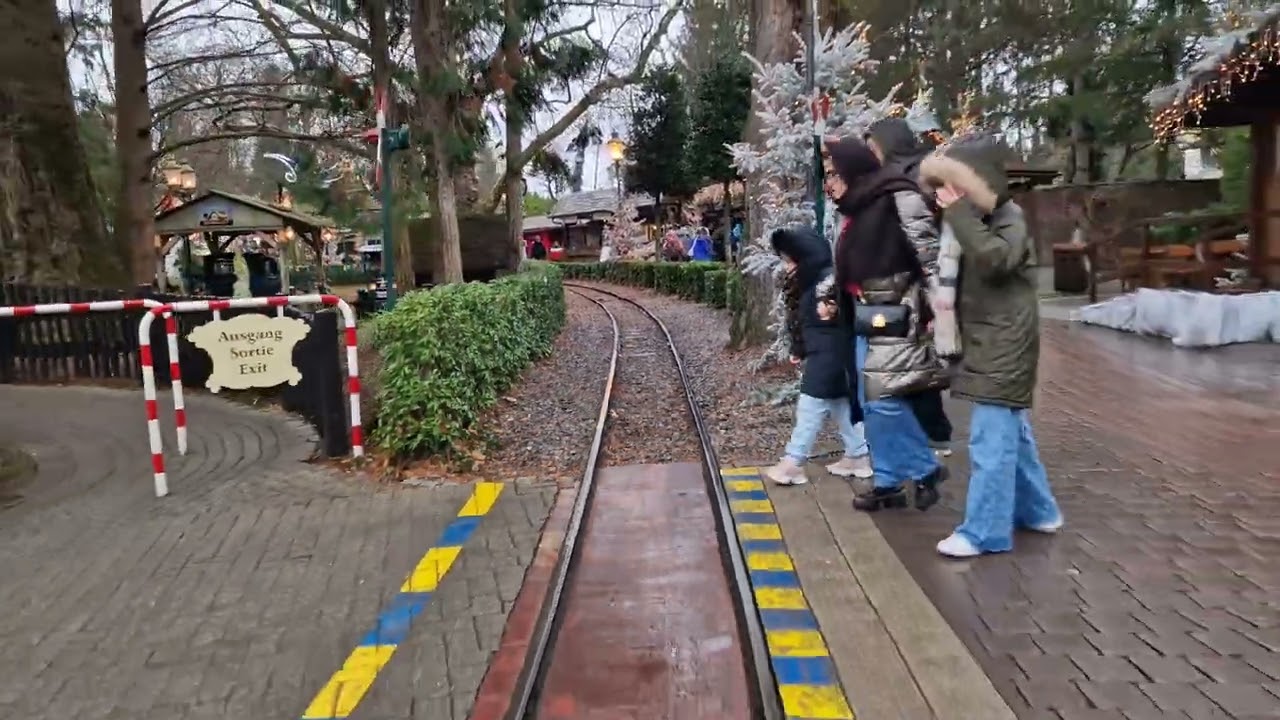 Europapark Panoramabahn rückwärtsfahrt