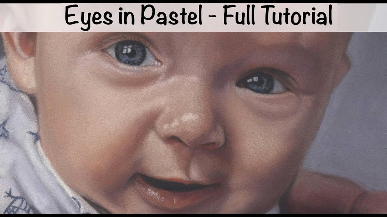 Human Eyes in Pastel: Real Time Tutorial