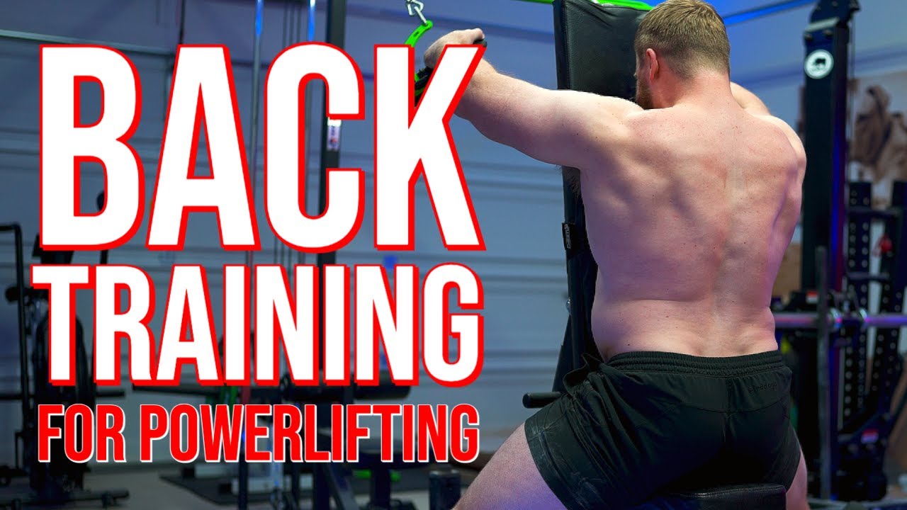 Back Training for Powerlifting