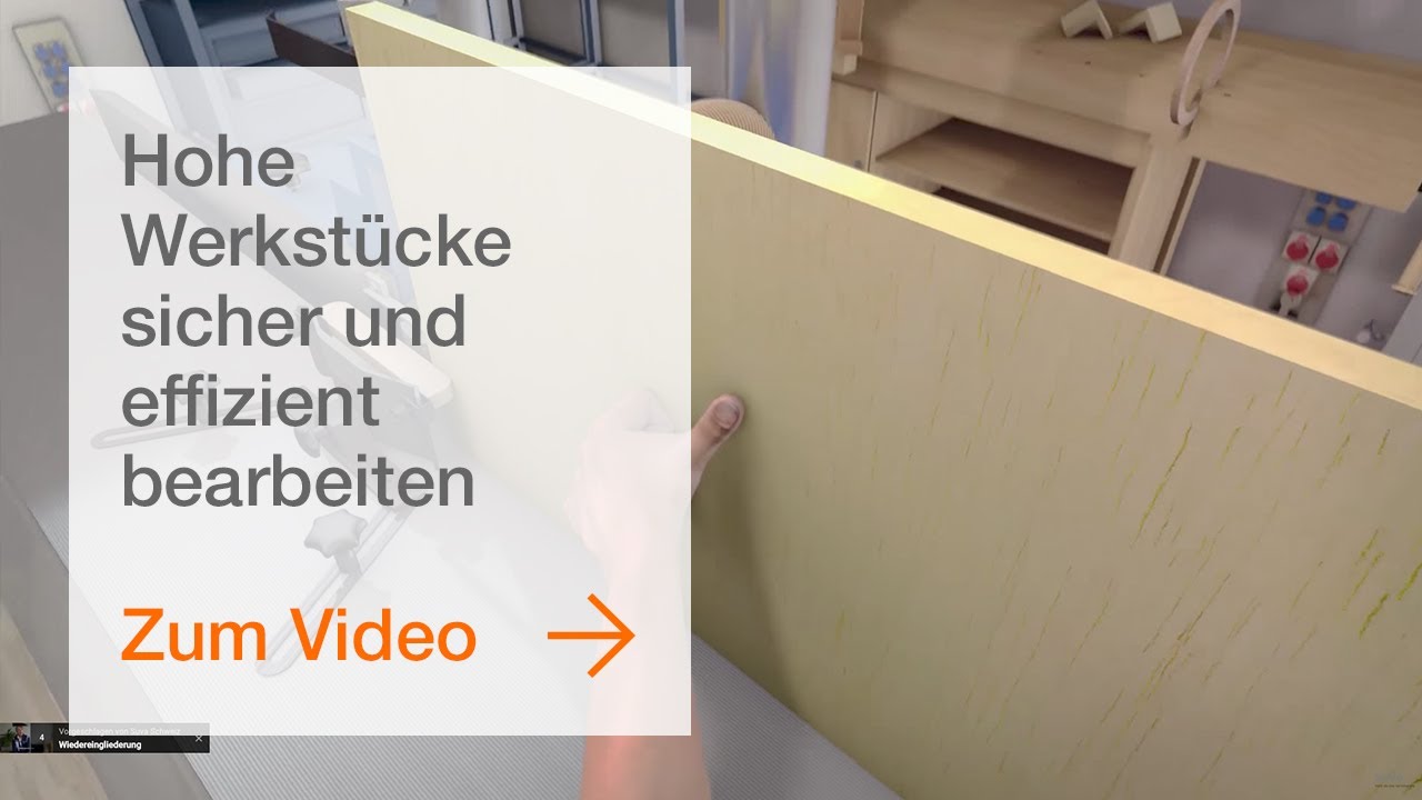 Kehlmaschine: Hohe Werkstücke sicher und effizient bearbeiten