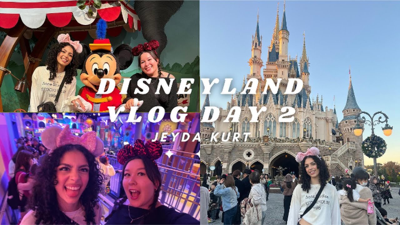 TOKYO VLOG DAY 2 DISNEYLAND!!!