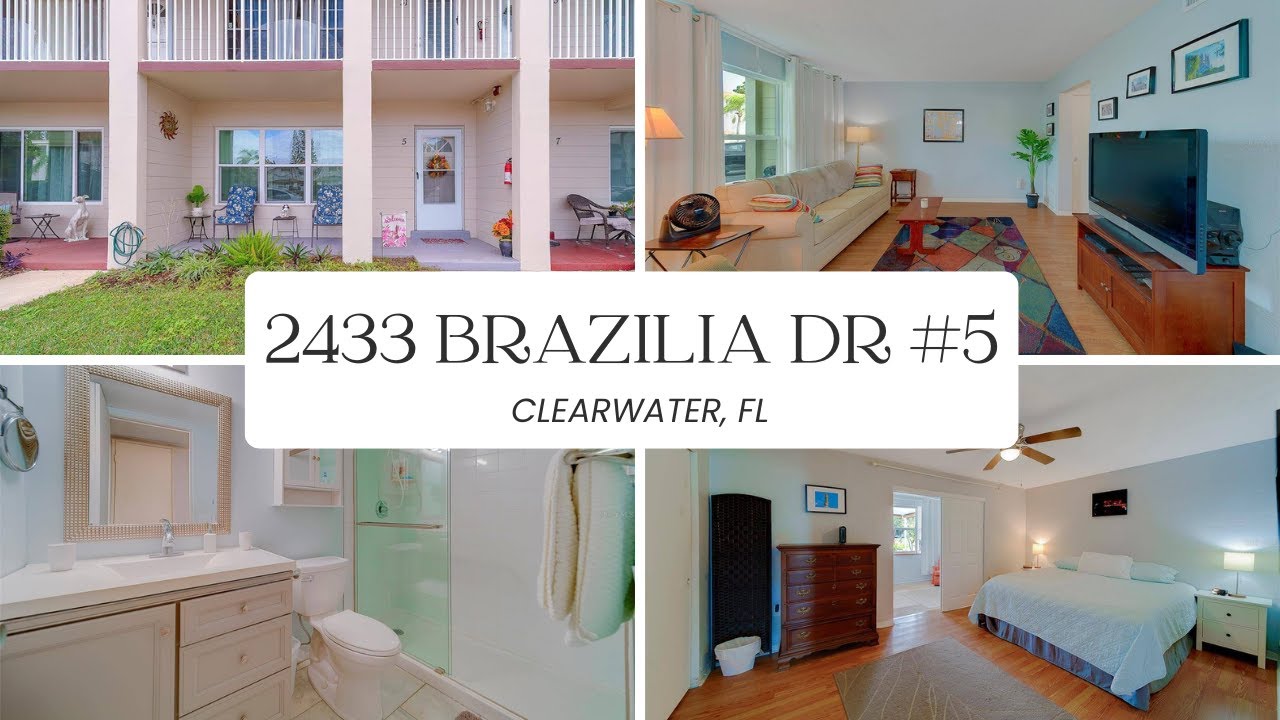 Clearwater FL 55+ Condo Tour 🏡 | 1st Floor, Fully Updated ✨ | On Top of the World
