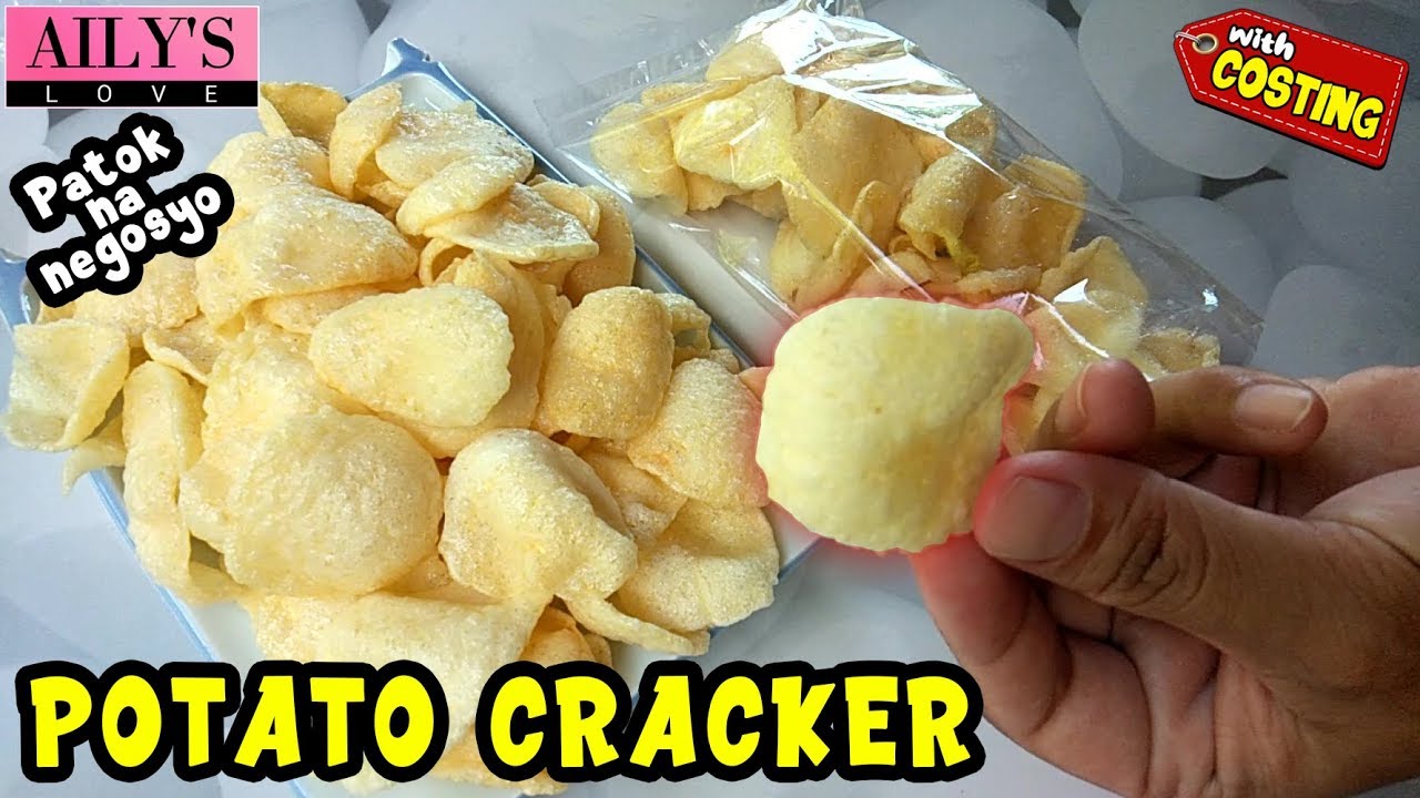 BAGONG PATOK NA NEGOSYO / POTATO CRACKERS / FILIPINO STYLE POTATO CHIPS