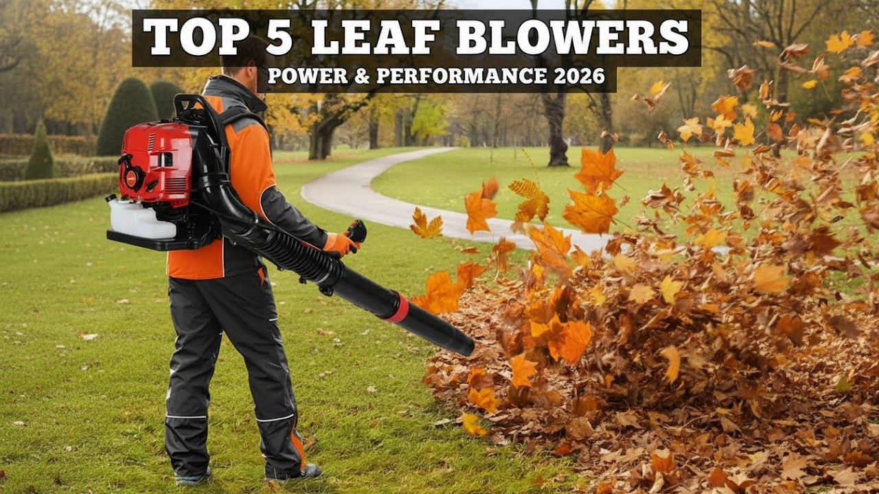 Top 5 Backpack Leaf Blowers 2026 – Power, Performance & Value