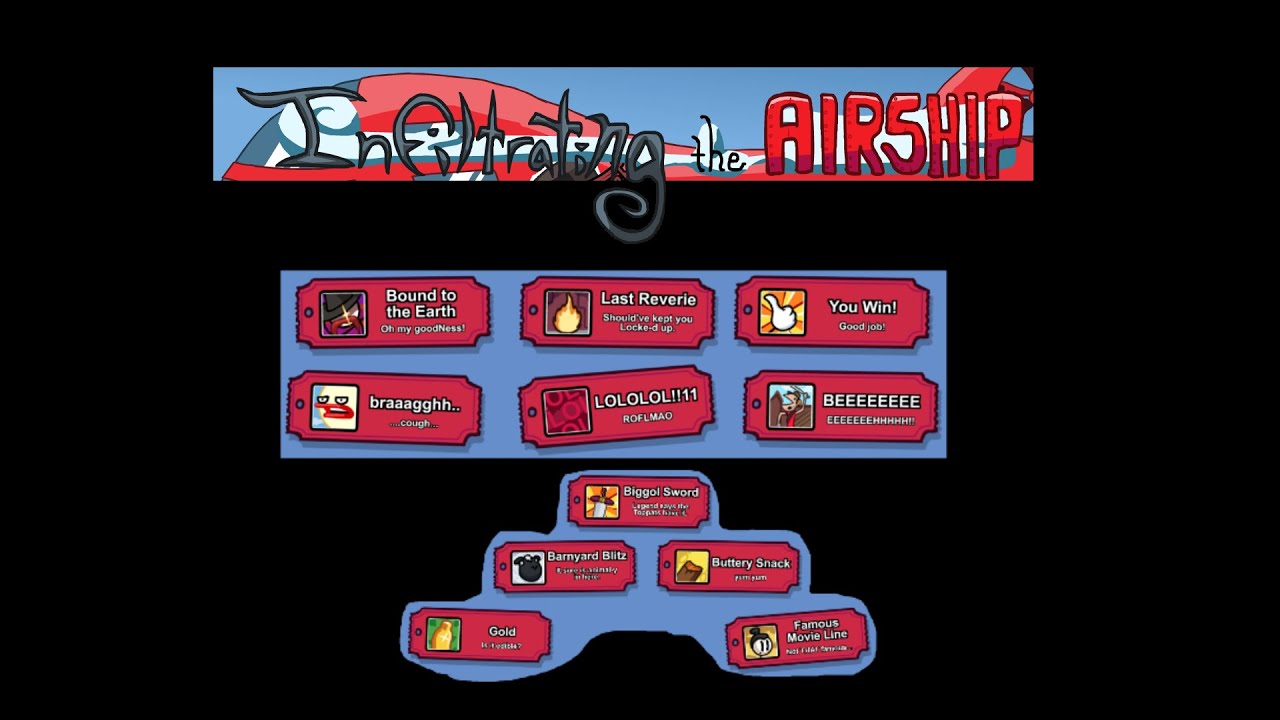 How to get all Red Achievements in The Henry Stickmin Collection: Infiltrating The Airship