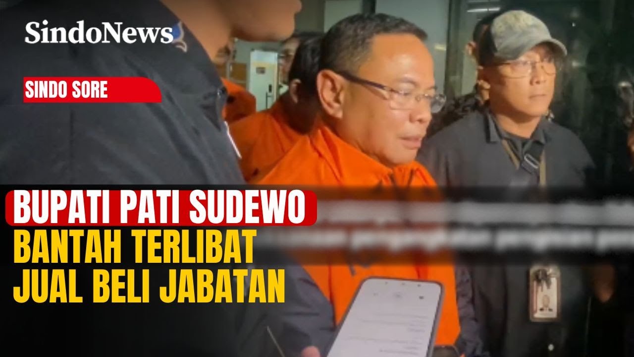 Terseret Kasus Korupsi, Bupati Pati Sudewo Bantah Terlibat Jual Beli Jabatan | Sindo Sore | 21/01