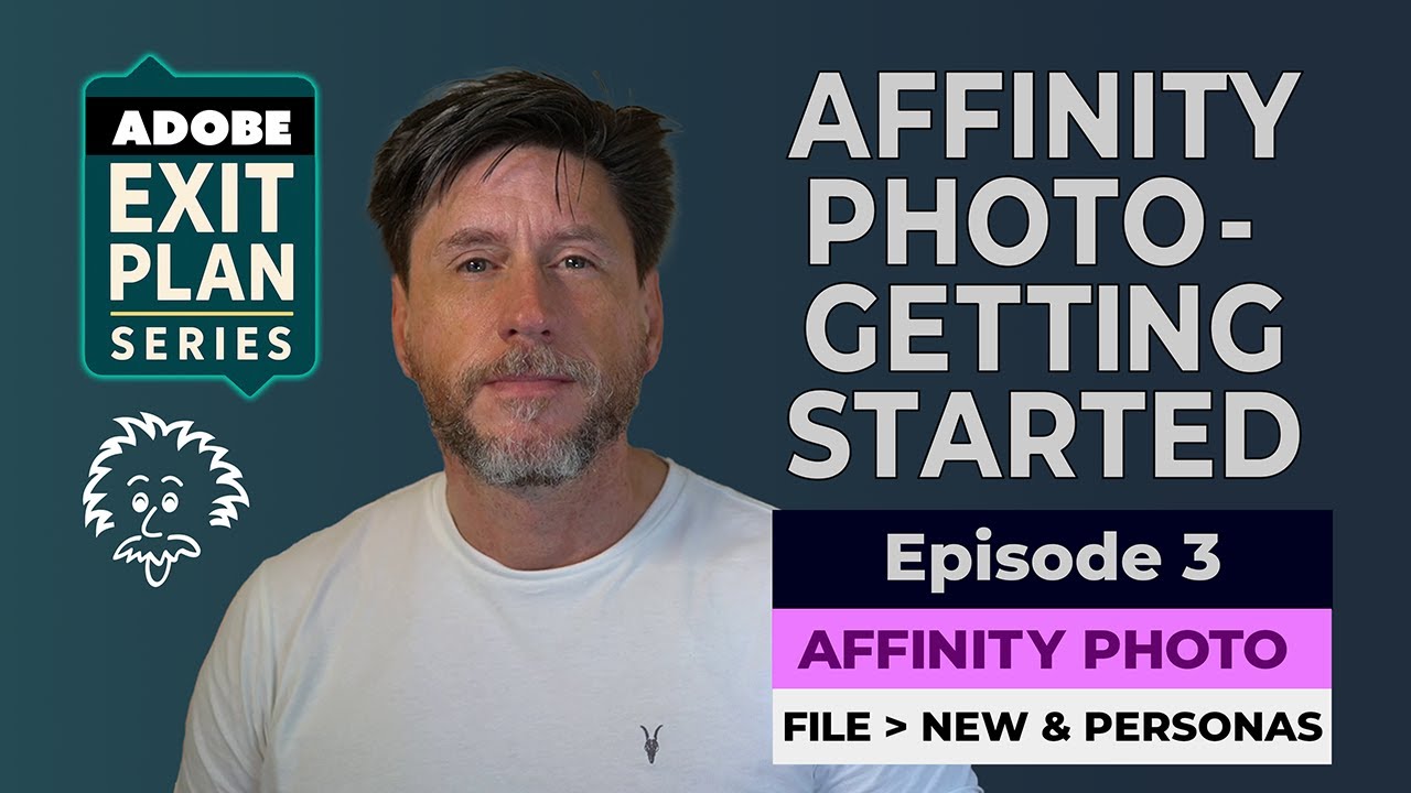 Switching from Photoshop to Affinity Photo - Getting Started - Adobe Exit Plan Series - Episode 3