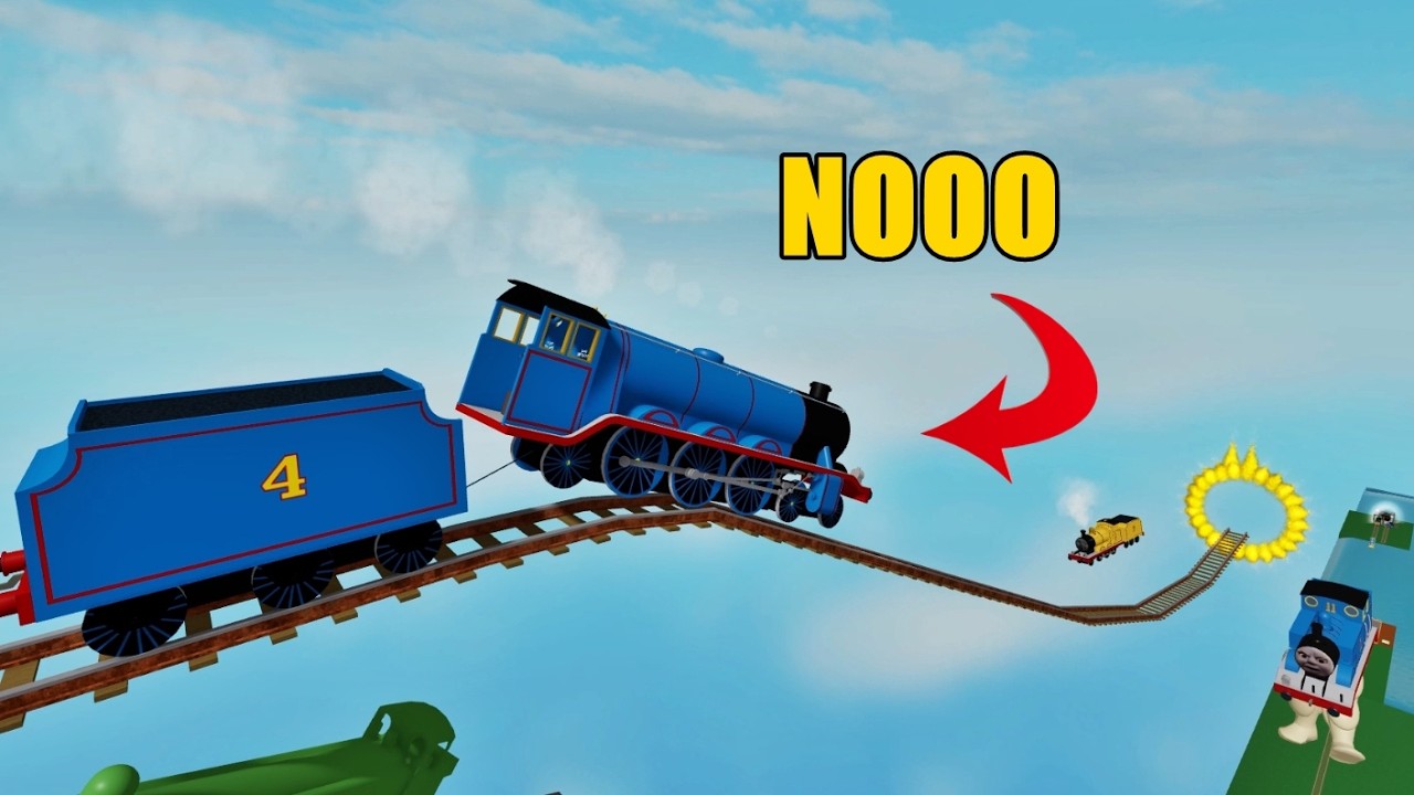Thomas the Tank Flips an Engine Crashes Fails  Wild Surprises 10